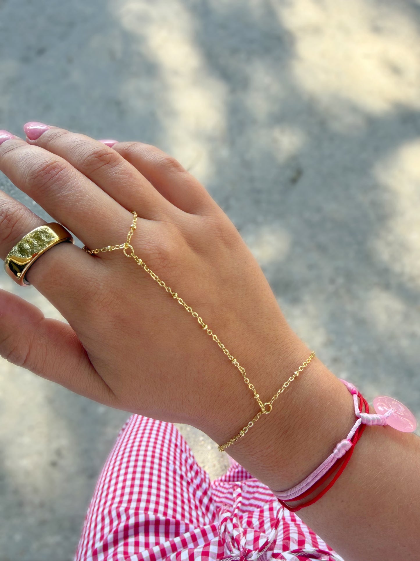 Hand Chain Bracelet Style 2