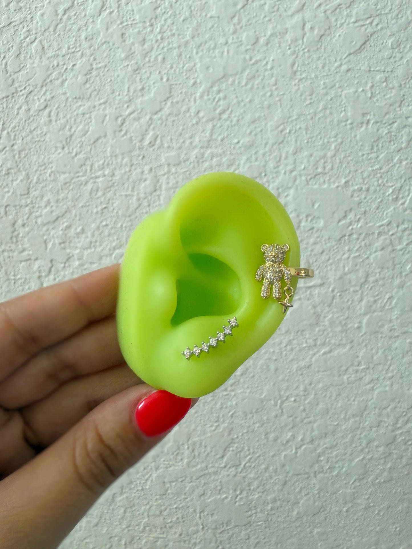 Teddy Bear Ear Cuff
