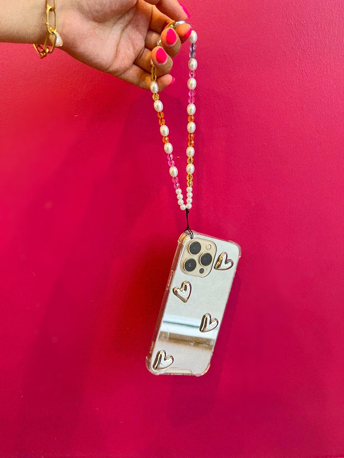 Pearl Phone Charm Strap
