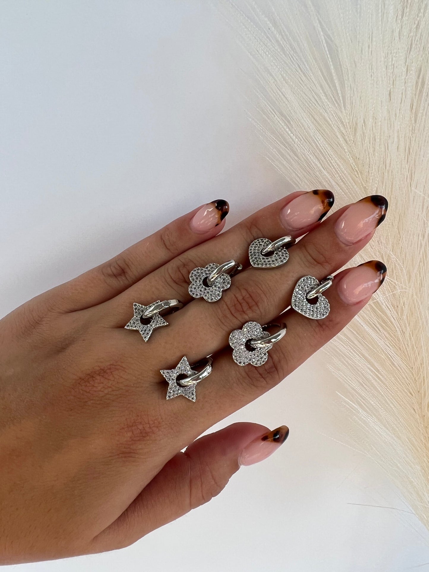 Charm Hoops