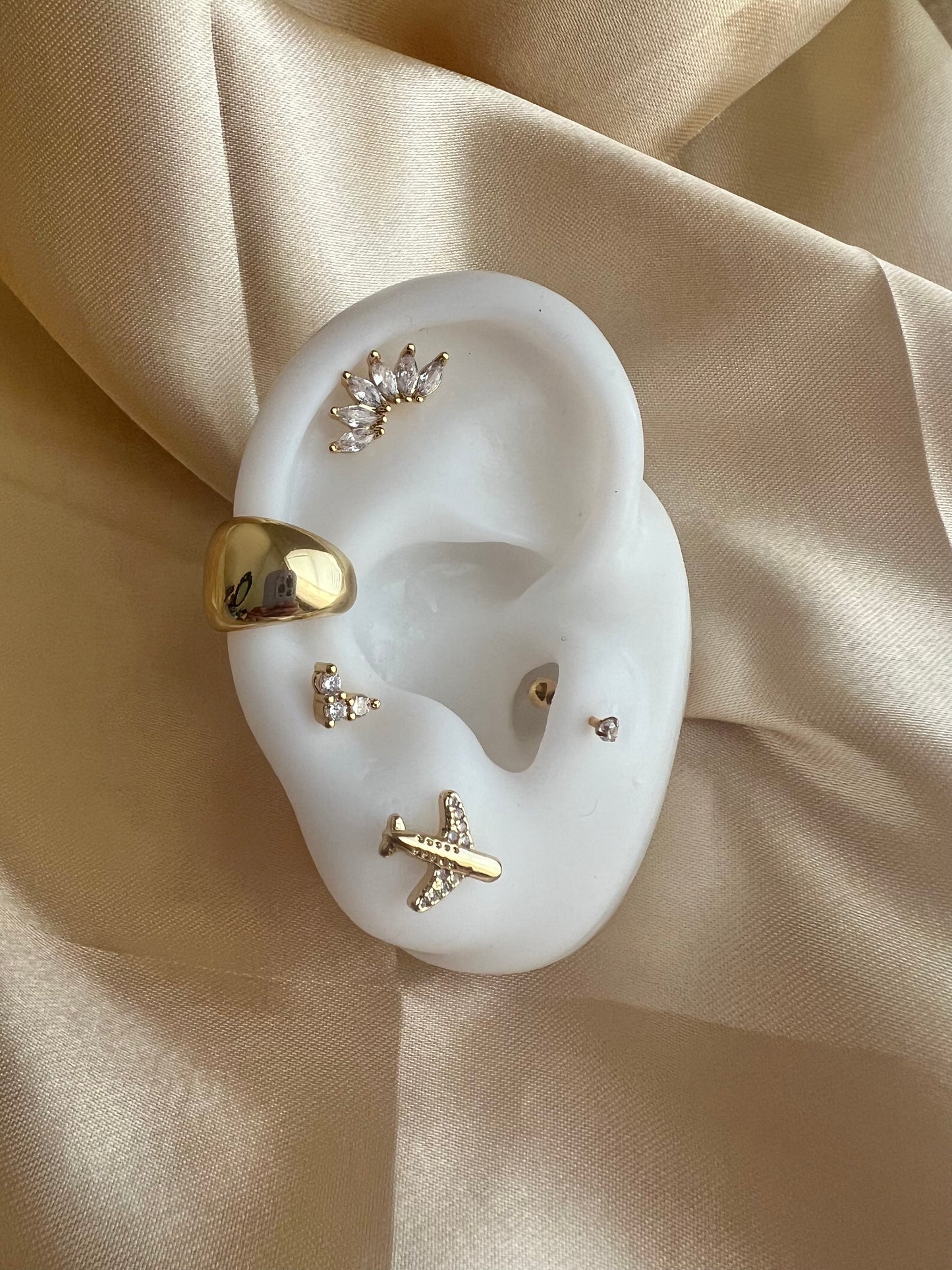 Chunky Gold Ear Cuff