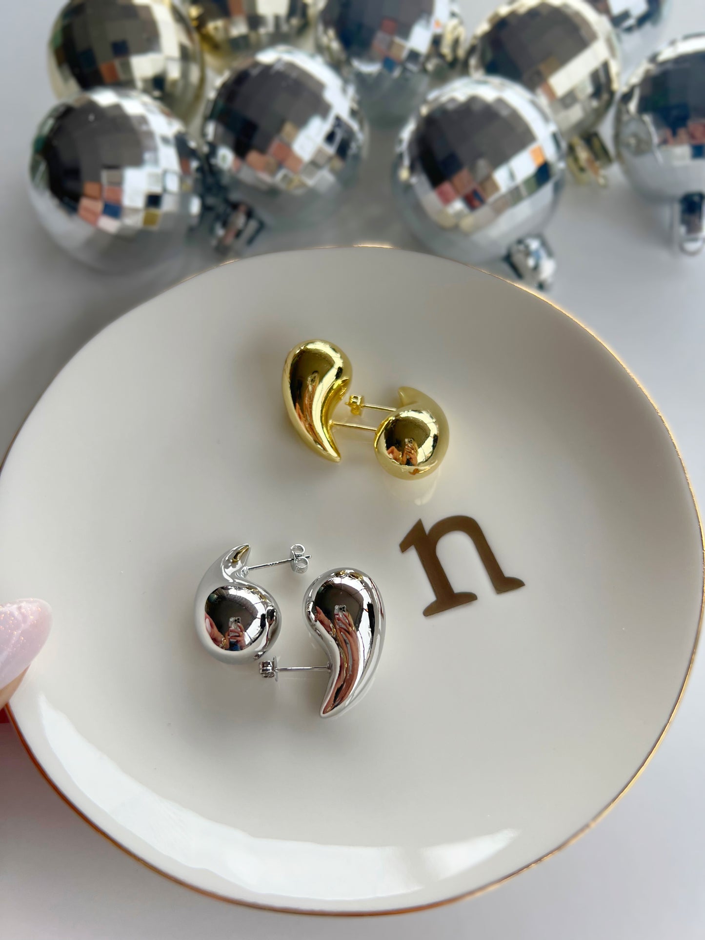 Tear Drop Studs