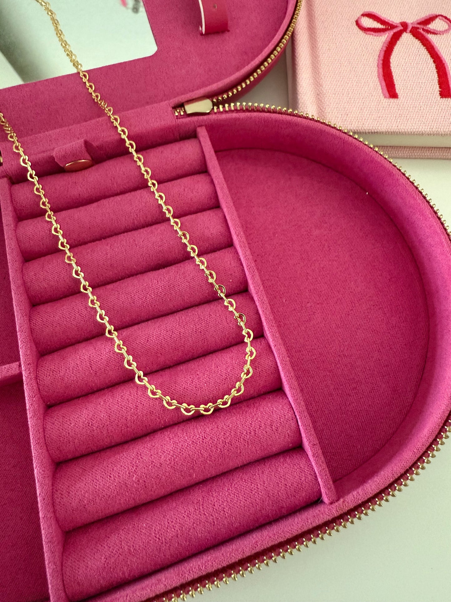 Dainty Hearts Necklace