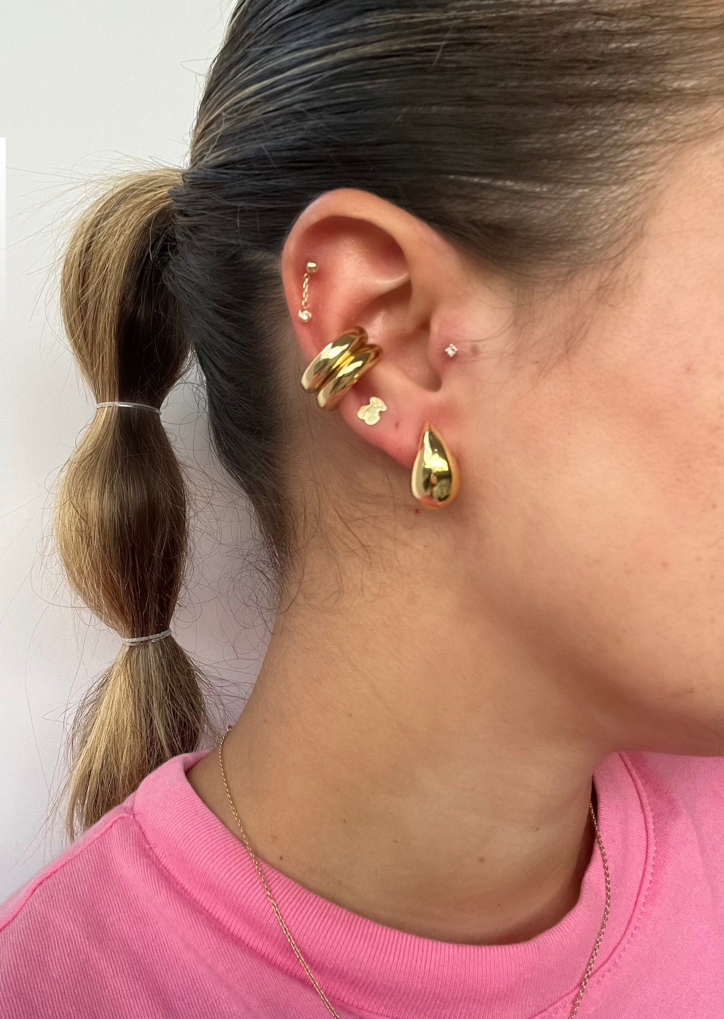 Tear Drop Studs