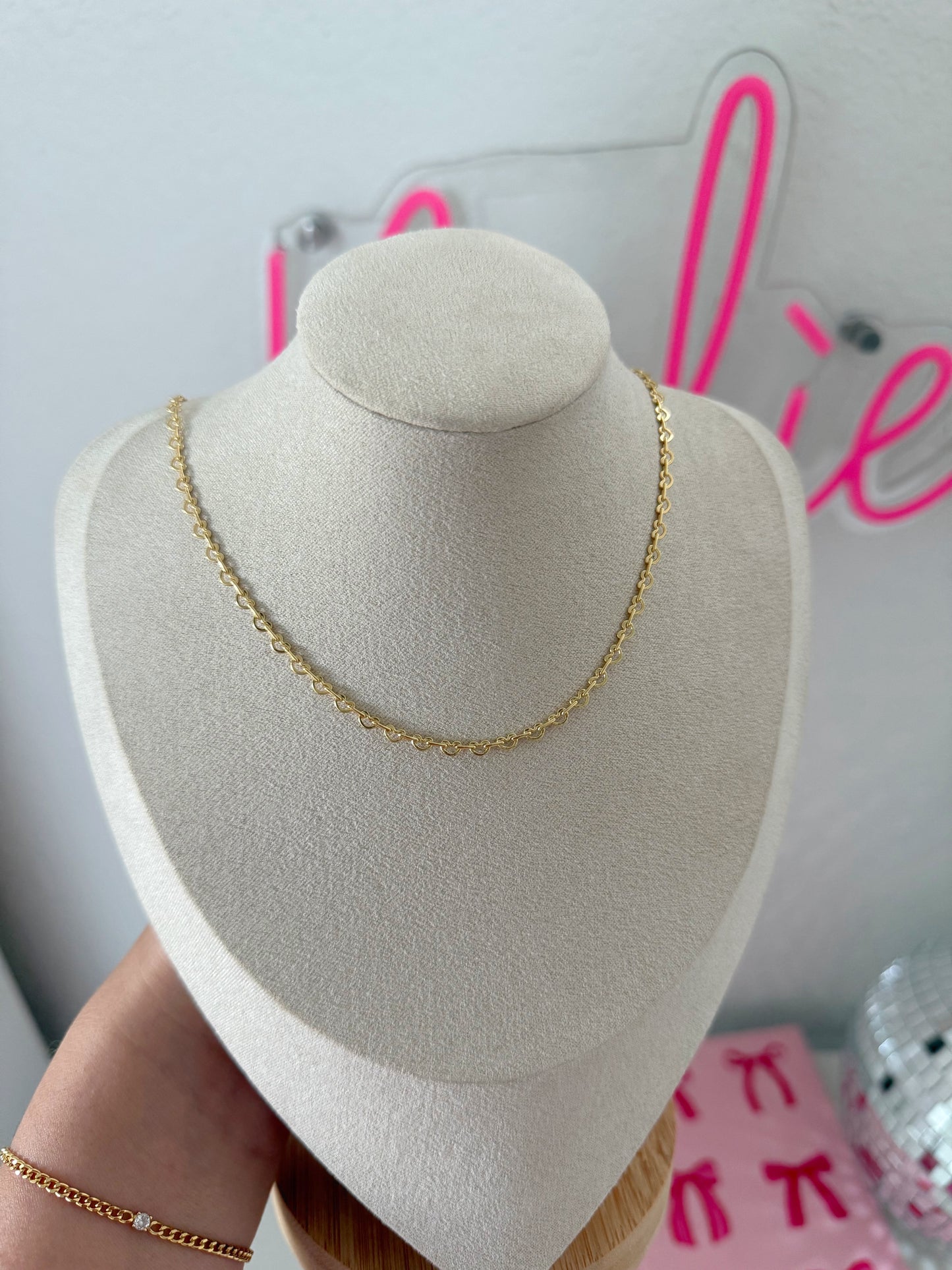 Dainty Hearts Necklace