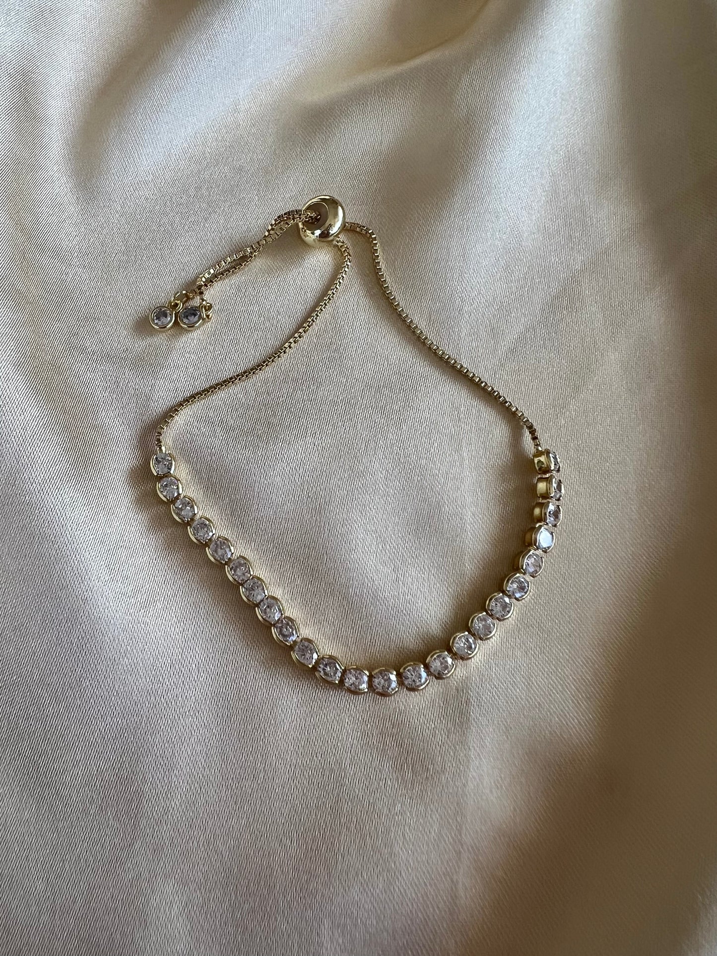 Oval Crystals Bracelet