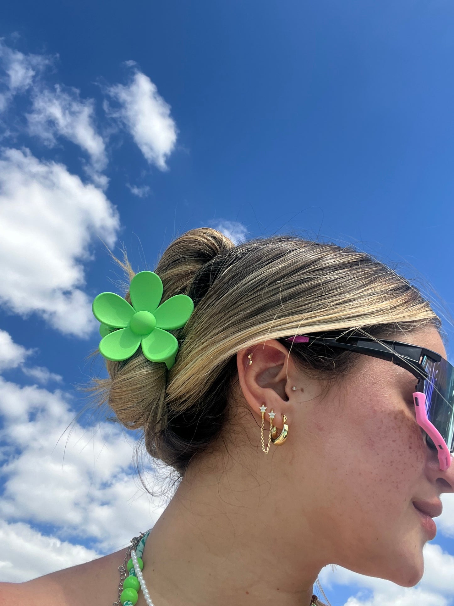 Flower Hair Clip