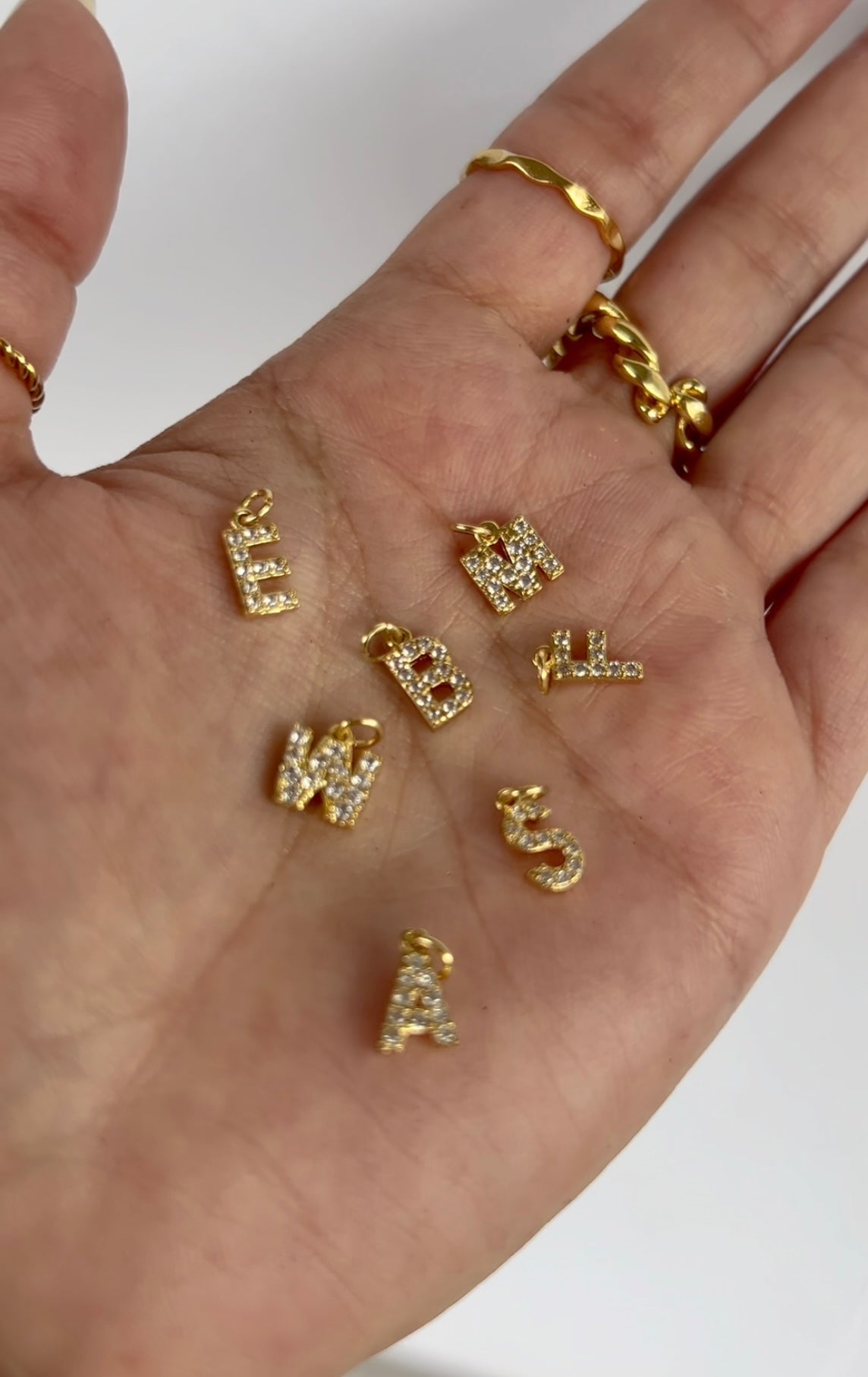 Crystal Initial Charm