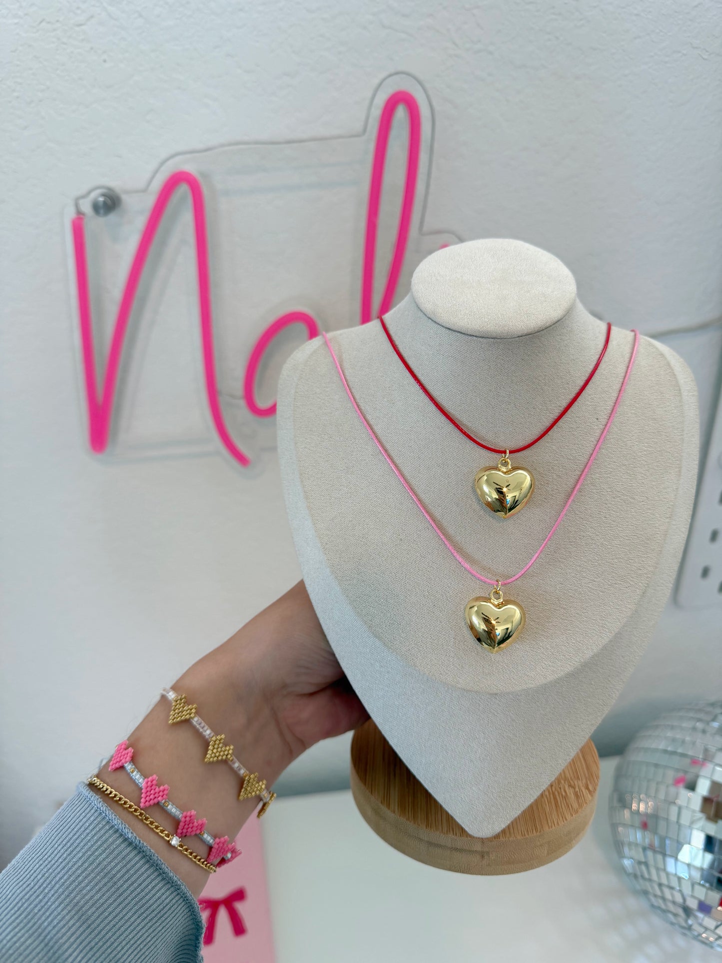 Golden Heart Necklace