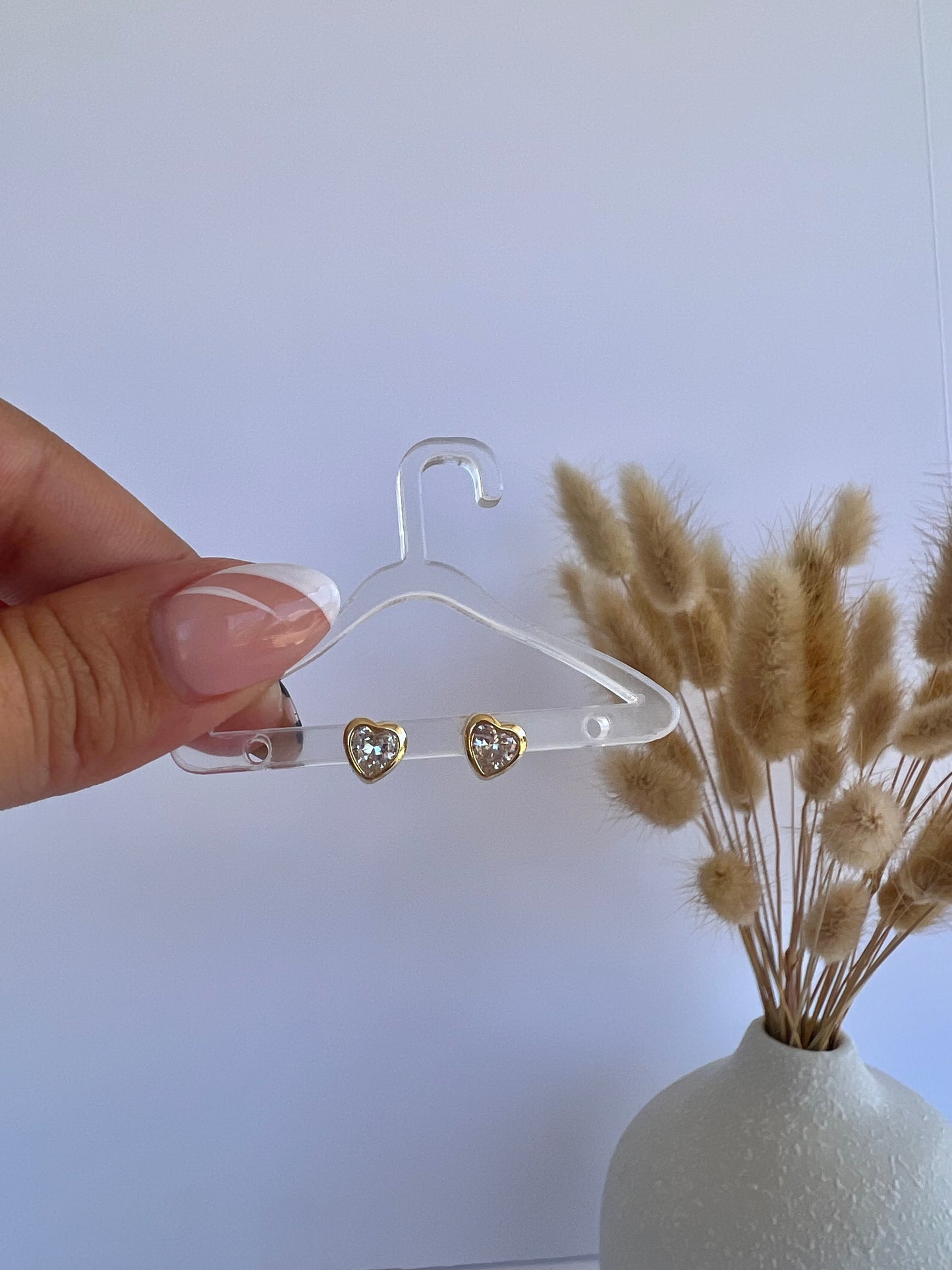 Golden Heart Earrings