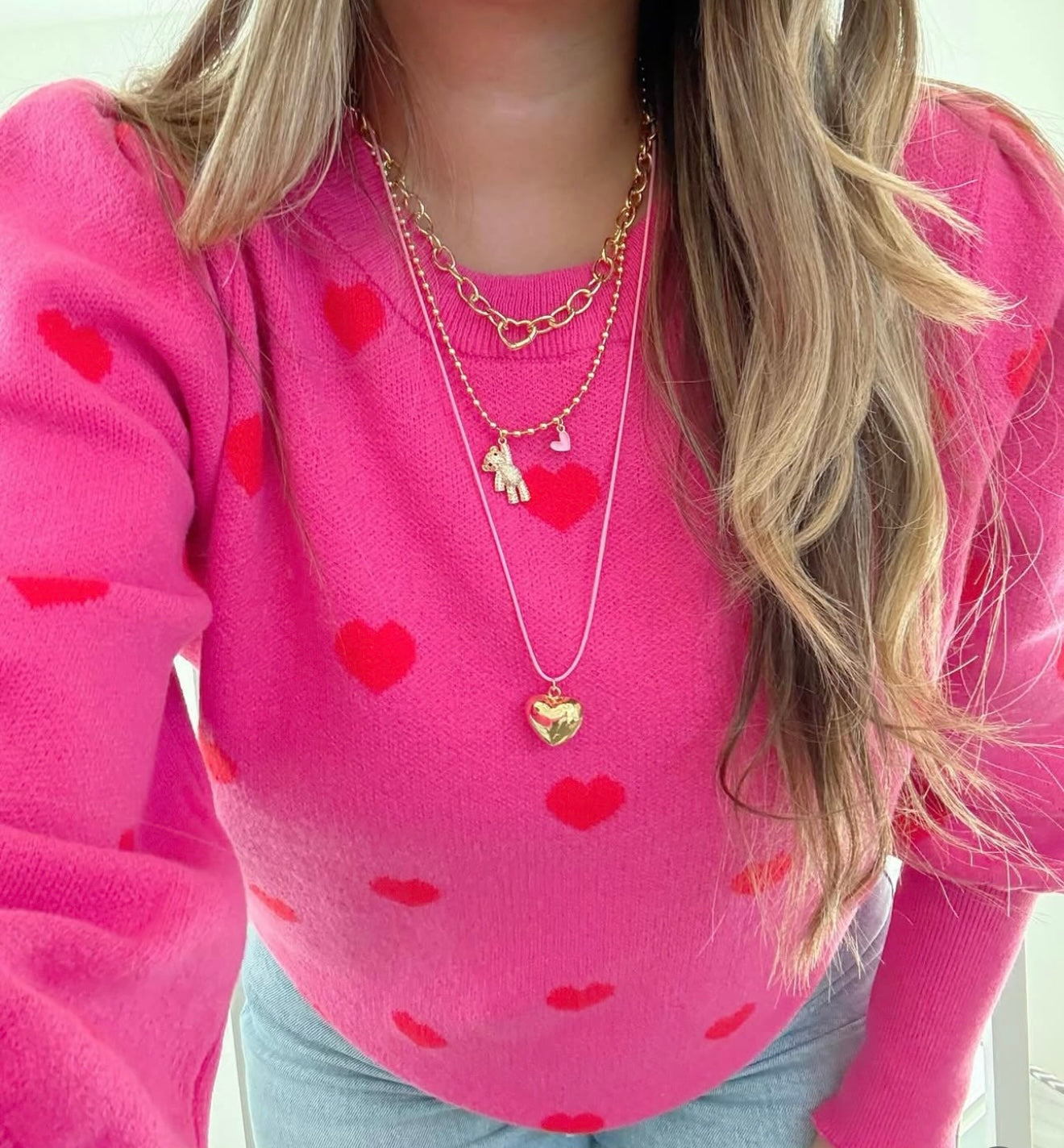 Golden Heart Necklace