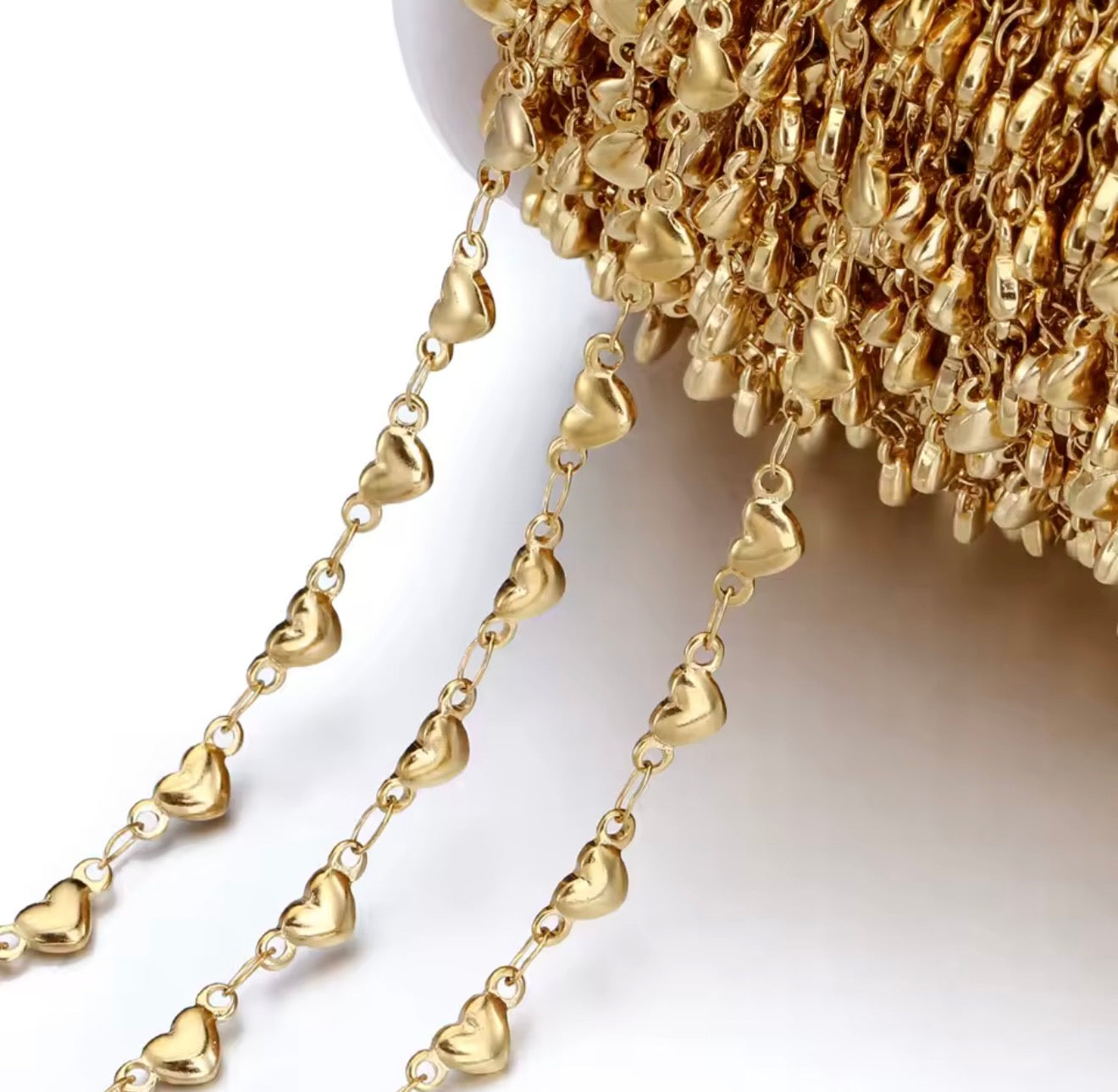 Golden Hearts Chain