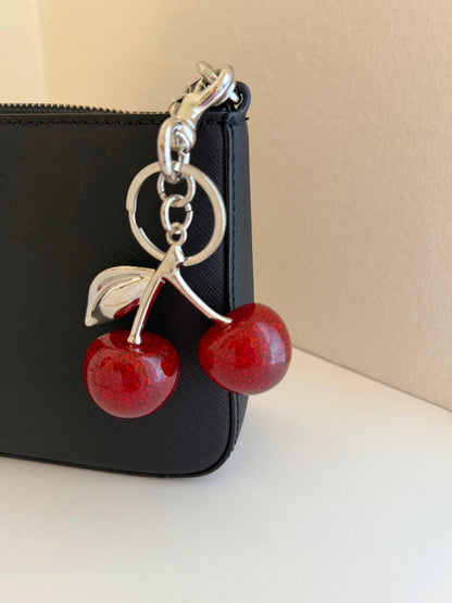 Cherry Bag Charm