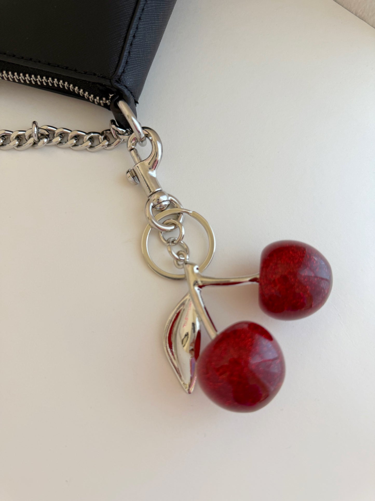 Cherry Bag Charm