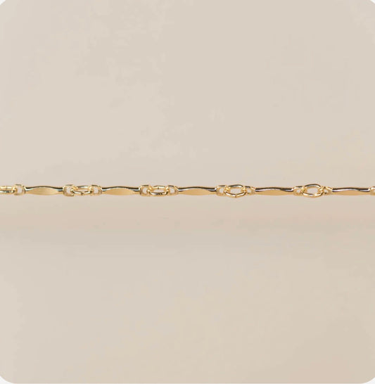 Flattened Bar Chain