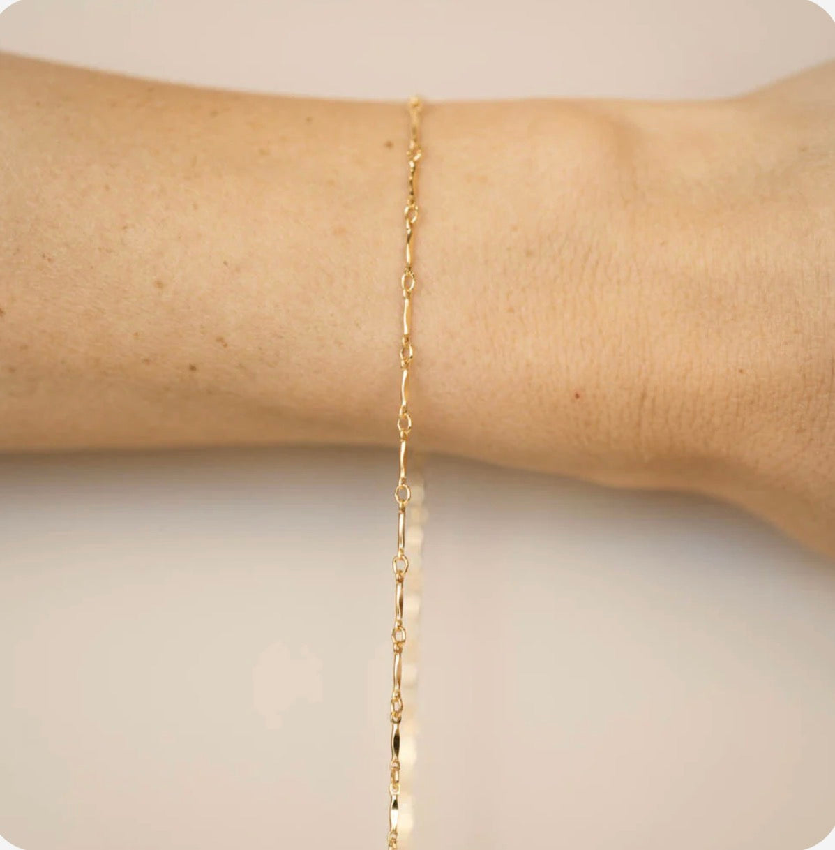 Flattened Bar Chain