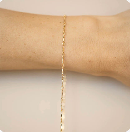 Flattened Bar Chain
