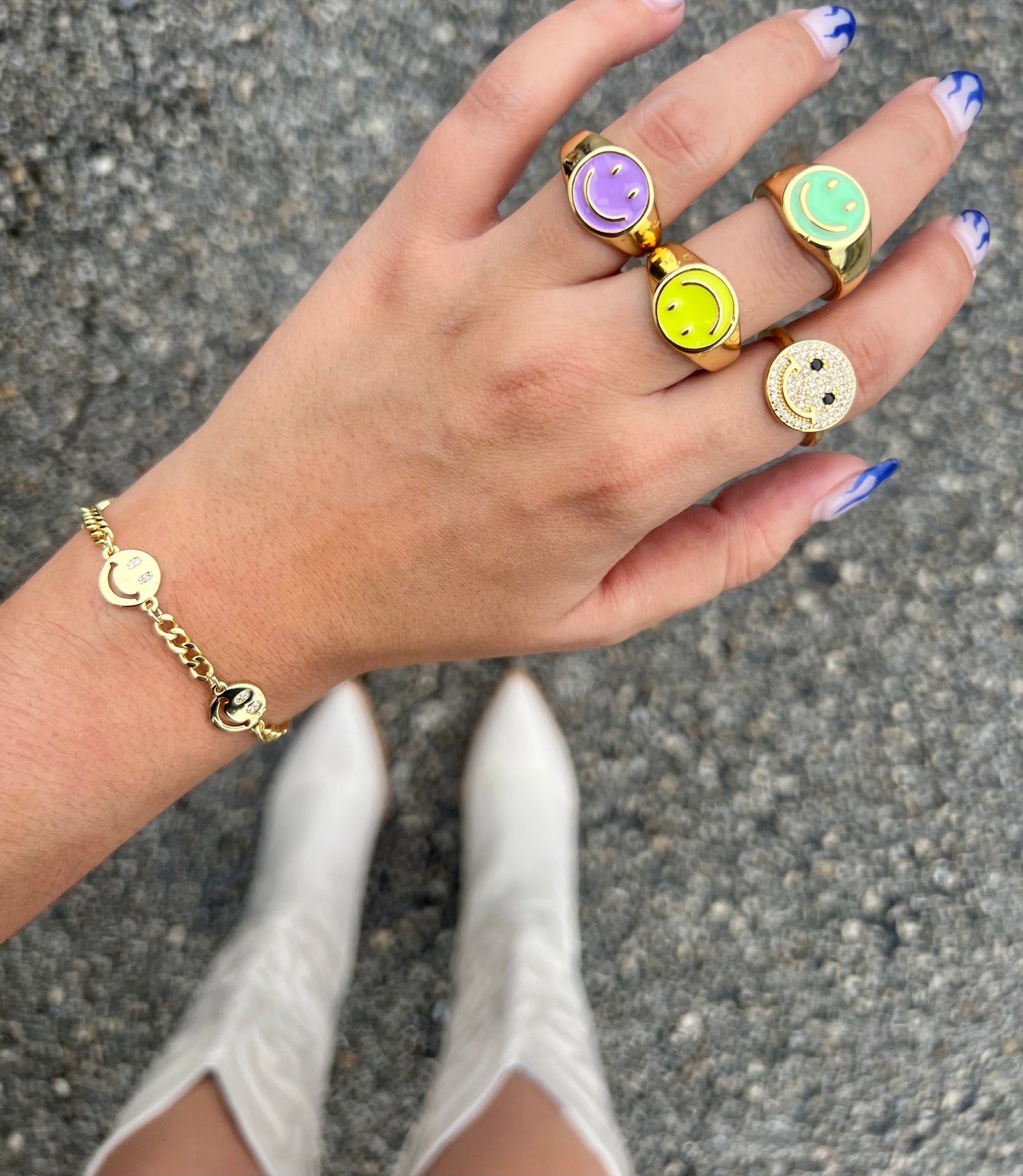 Smiley Face Ring