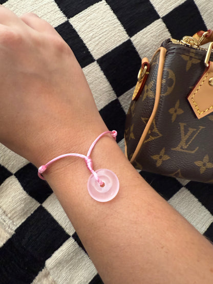 Pink Jade Bracelet
