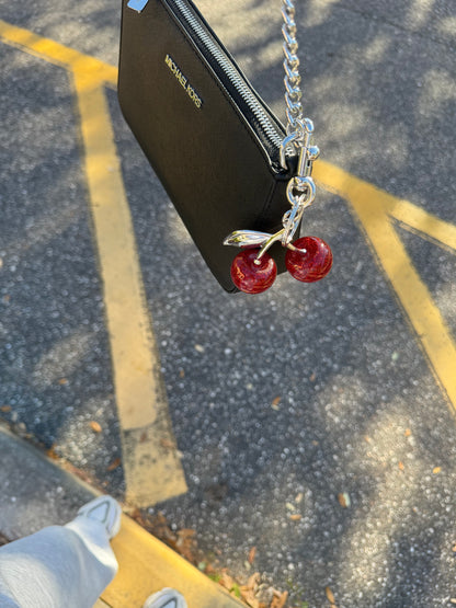 Cherry Bag Charm