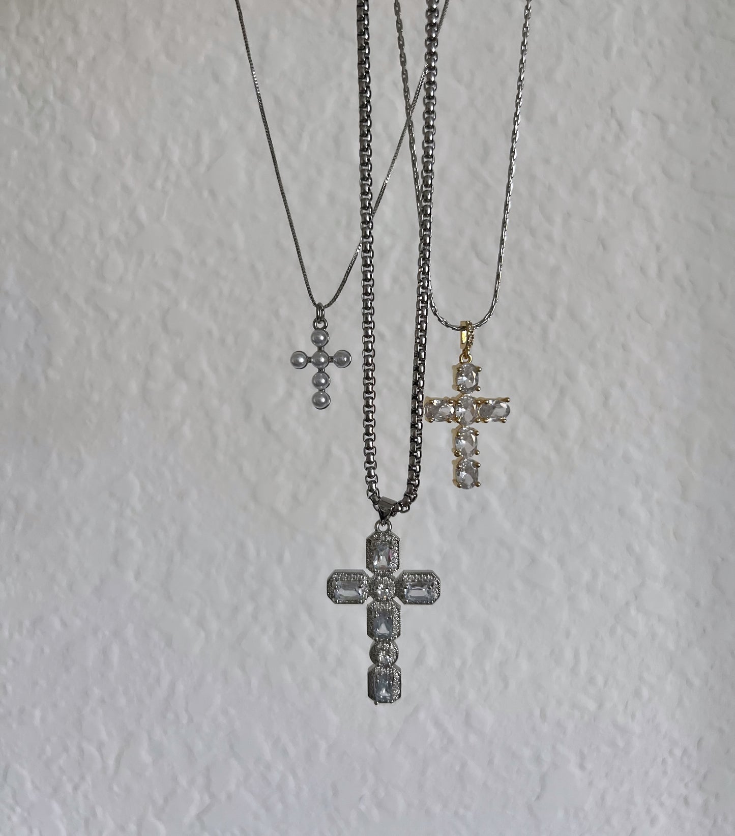 Fancy Cross Necklace