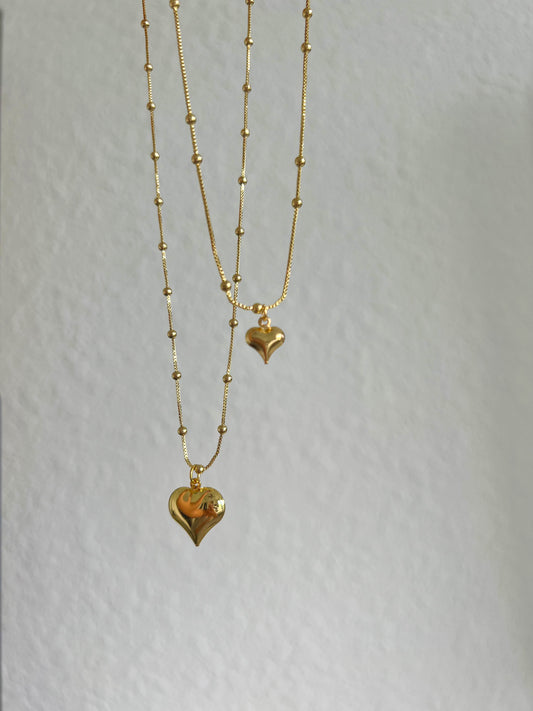 Puffy Heart Necklace