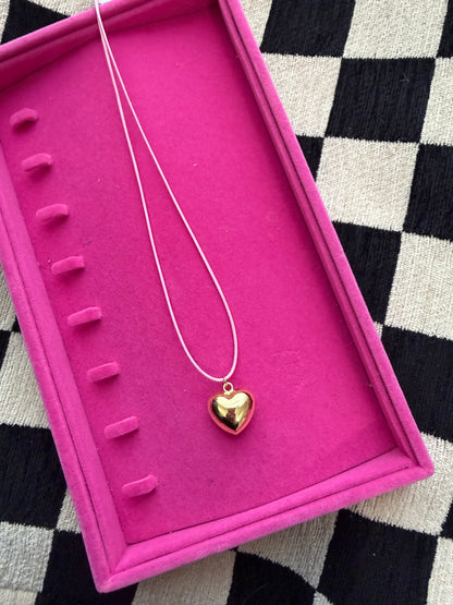 Golden Heart Necklace