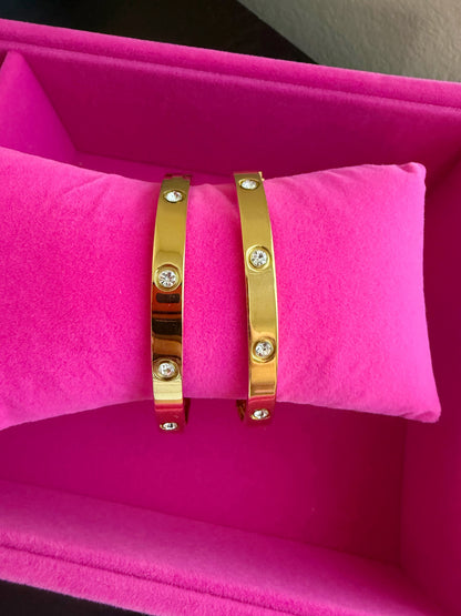 Crystals Bangle