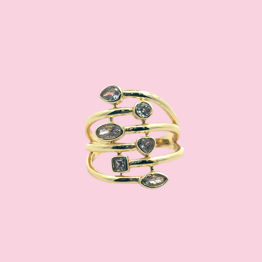 Crystals Ring