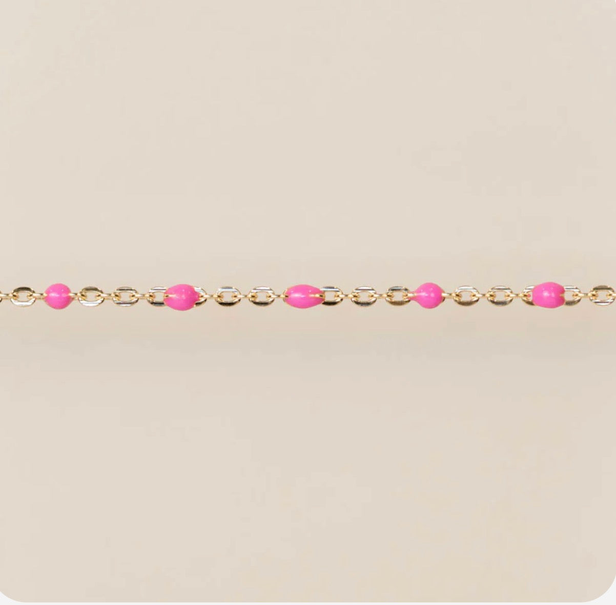 Cable Enamel in Pink