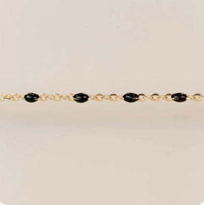 Cable Enamel in Black