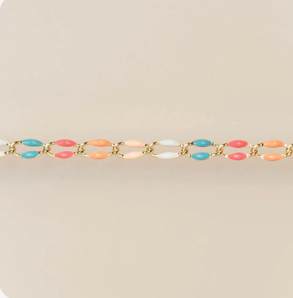 Gold Enamel in Sunset