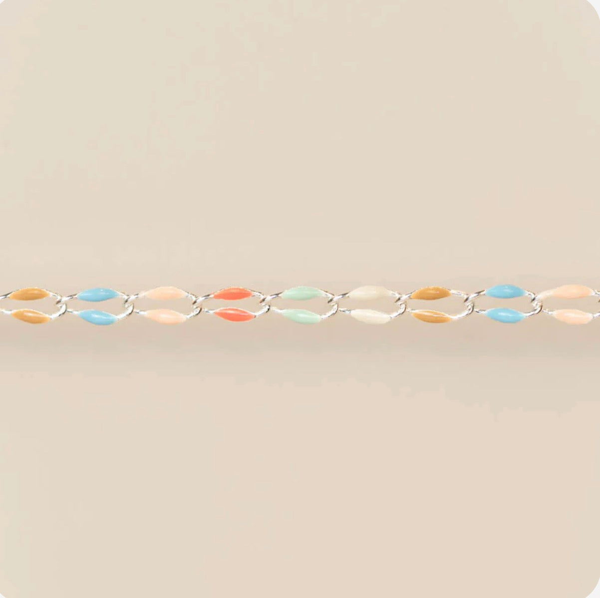 Silver Enamel in Tropic