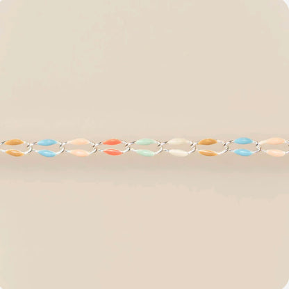 Silver Enamel in Tropic