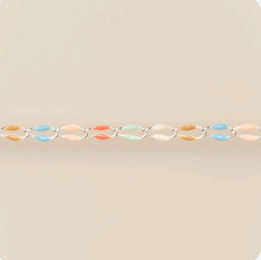 Silver Enamel in Tropic