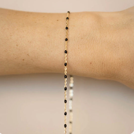 Cable Enamel in Black