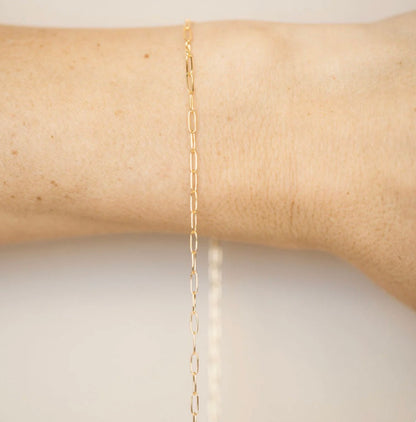 Rounded Paperclip Chain - Small