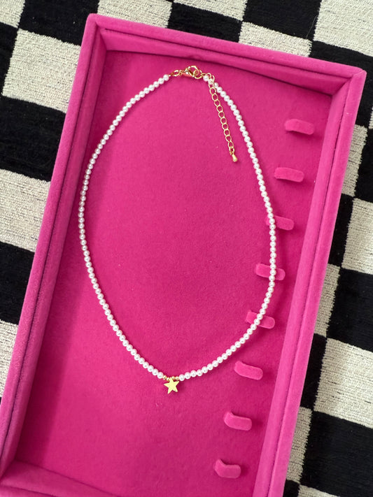 Star Pearl Necklace
