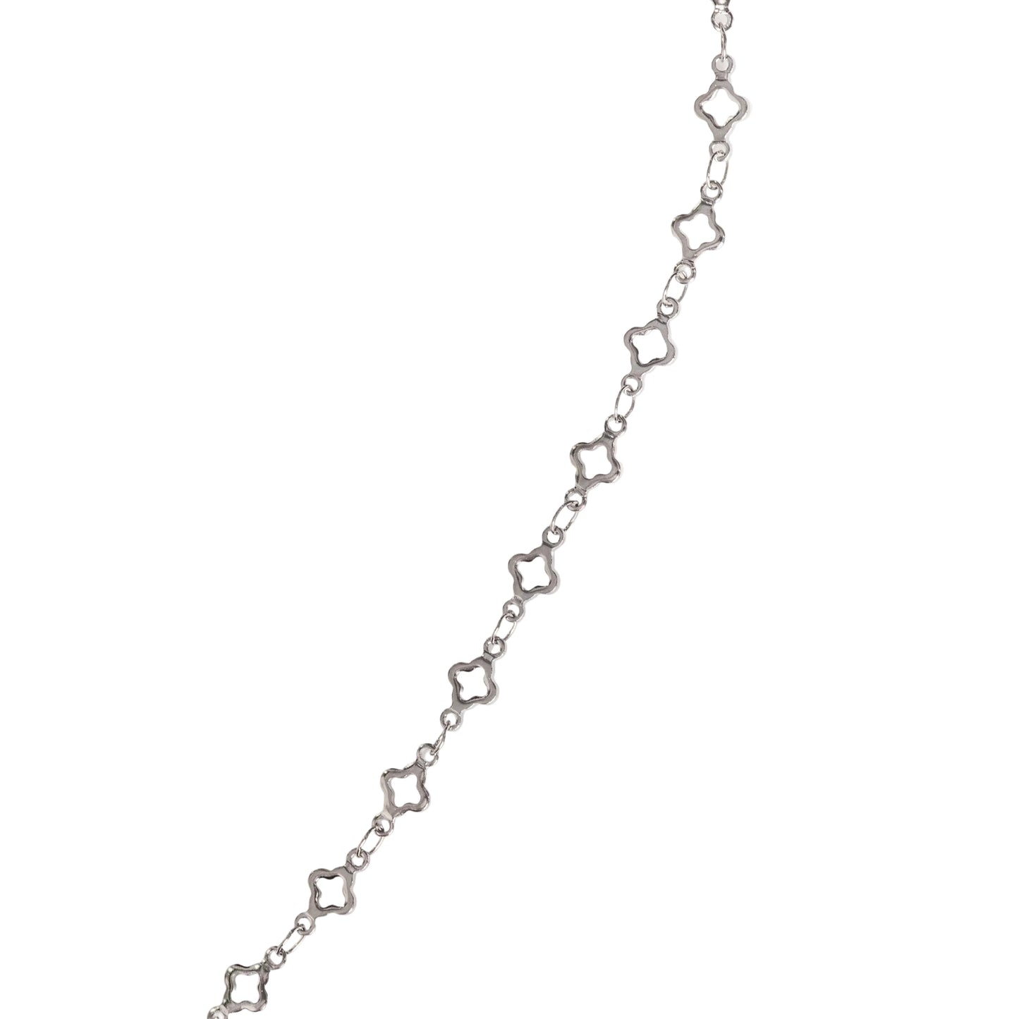 Clover Chain in Silver and Gold