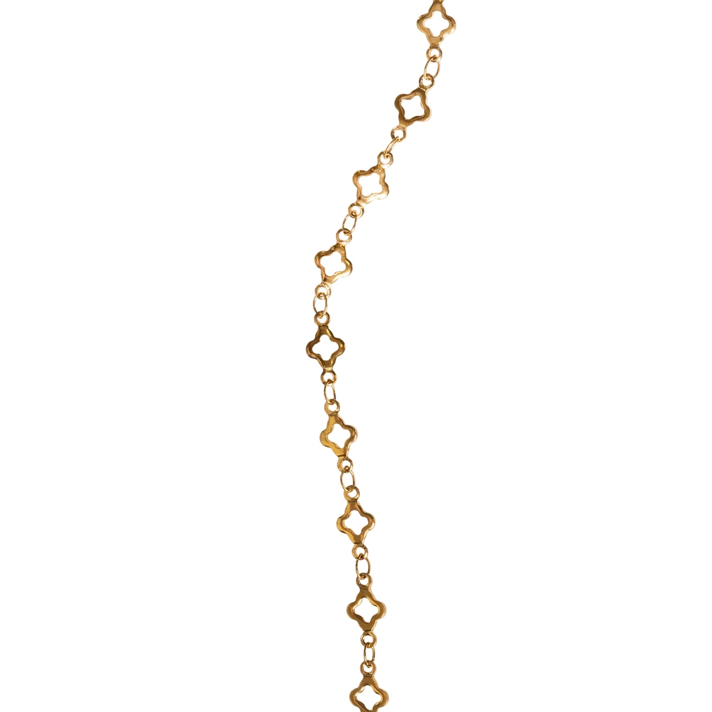 Clover Chain in Silver and Gold